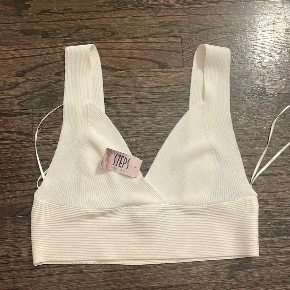 White going out top